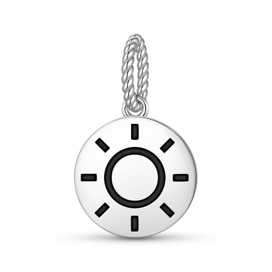 Sun Astrology Symbols Pendant Dangle Charm