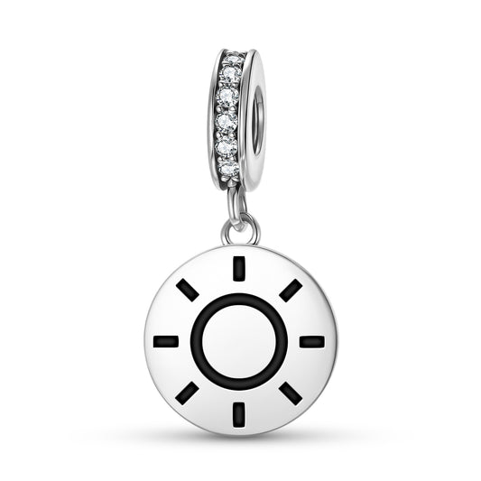 Sun Astrology Symbols Pendant Dangle Charm