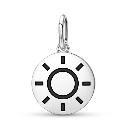 Sun Astrology Symbols Pendant Dangle Charm