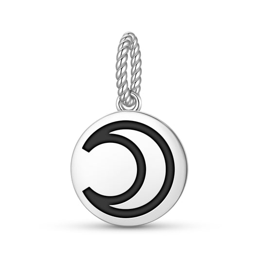 Moon Astrology Symbols Pendant Dangle Charm