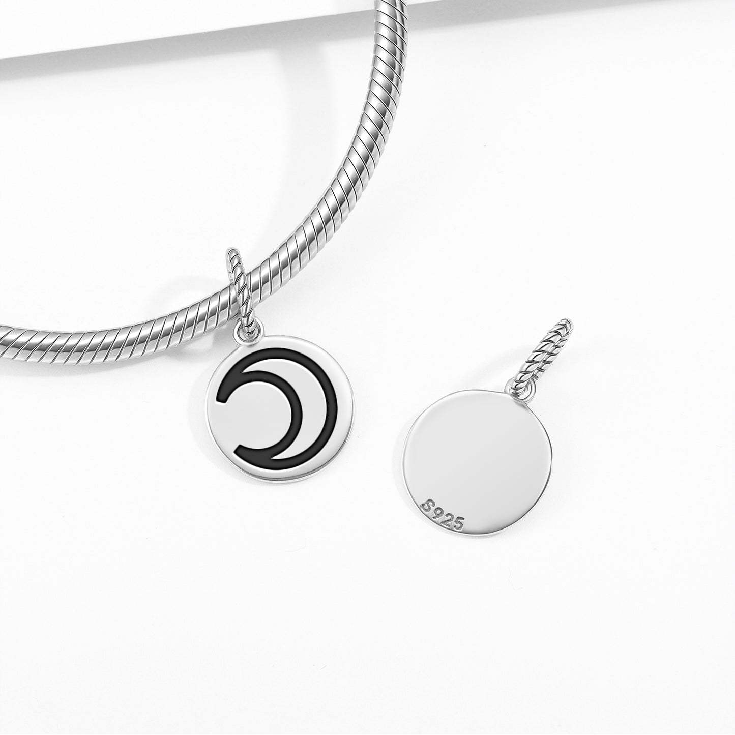 Moon Astrology Symbols Pendant Dangle Charm