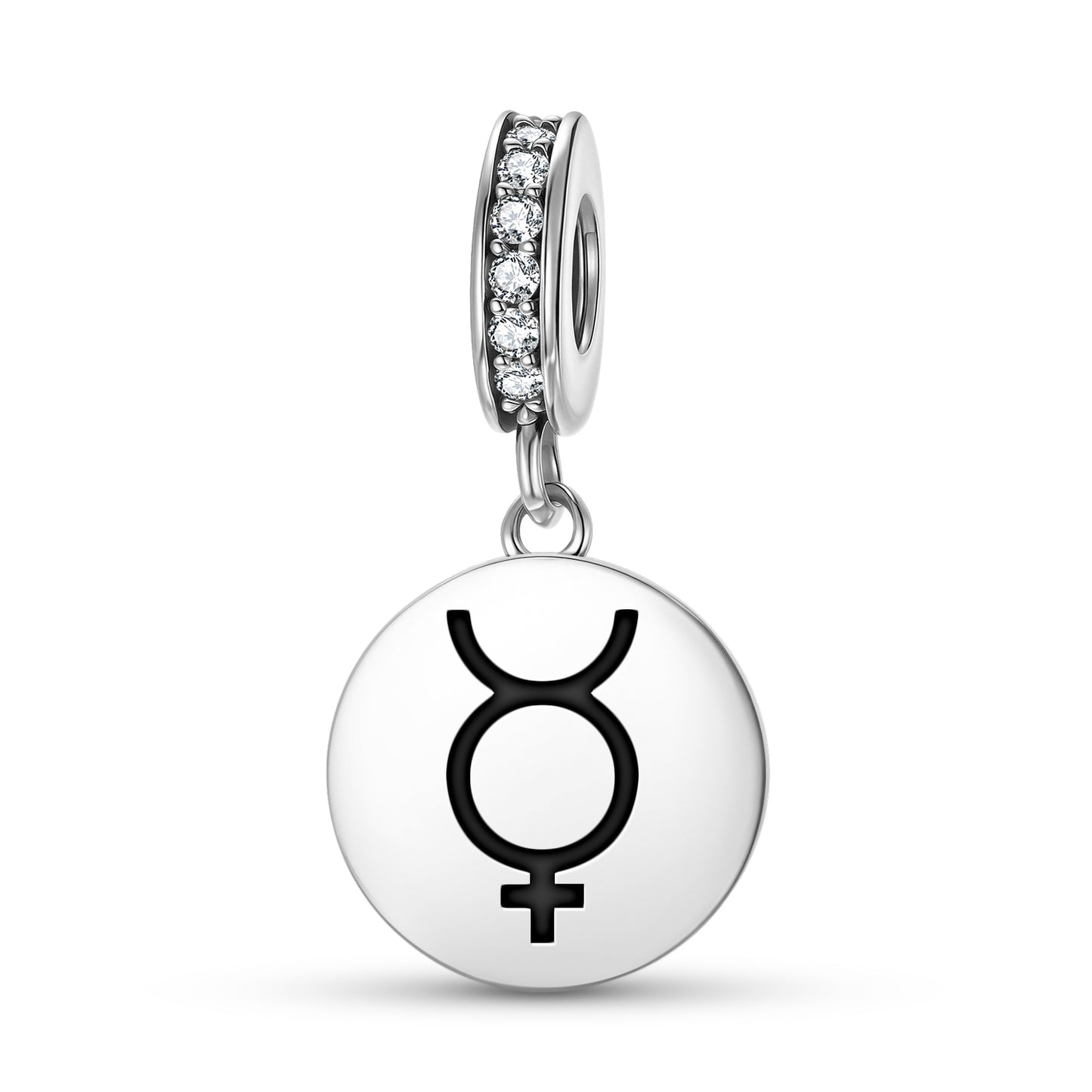 Mercury Astrology Symbols Pendant Dangle Charm