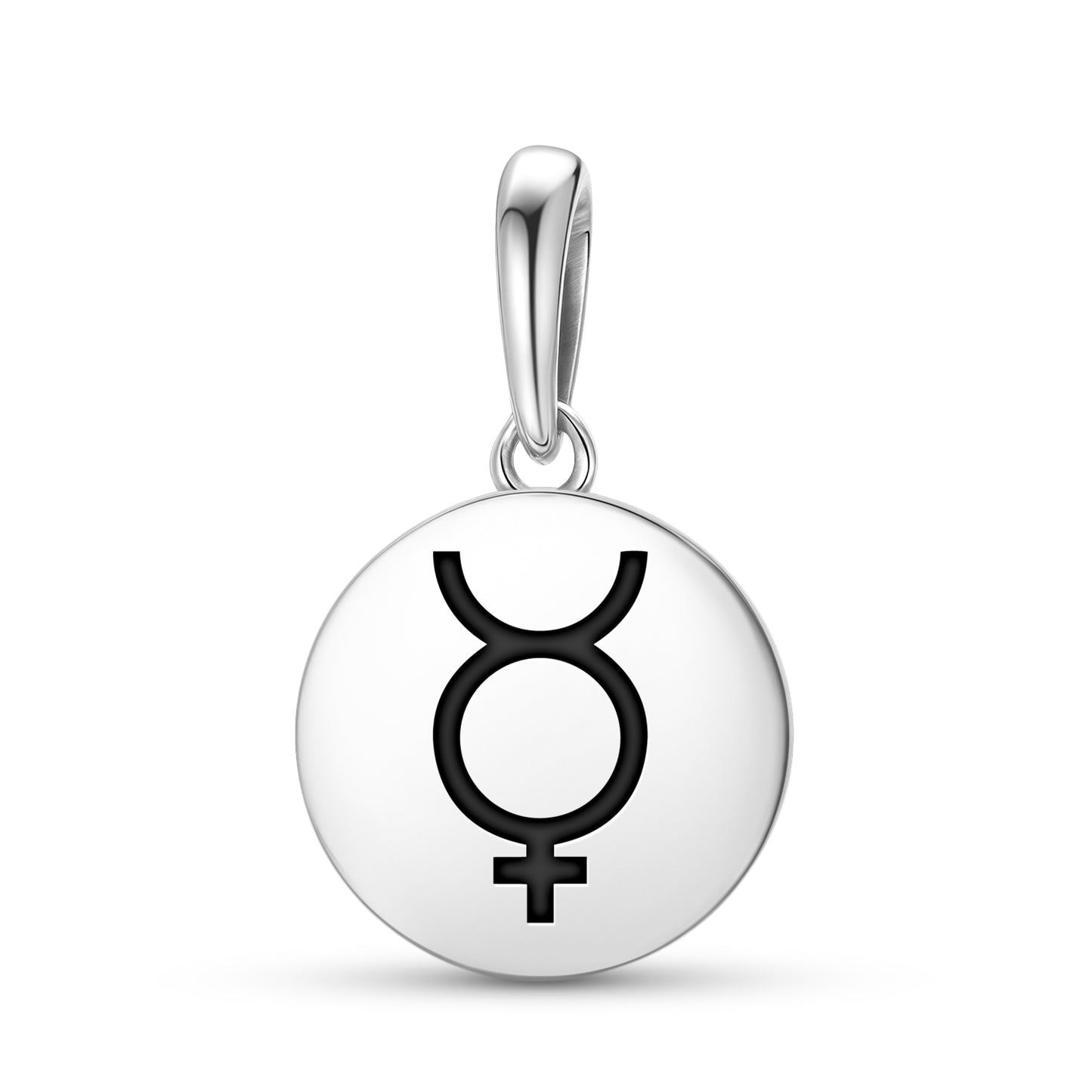 Mercury Astrology Symbols Pendant Dangle Charm