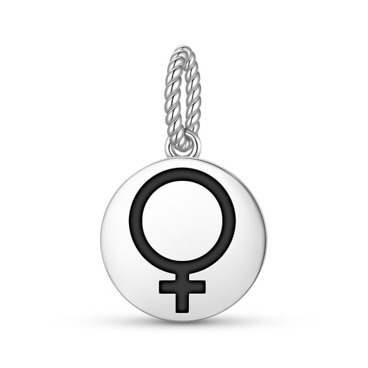 Venus Astrology Symbols Pendant Dangle Charm