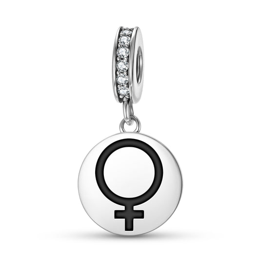 Venus Astrology Symbols Pendant Dangle Charm