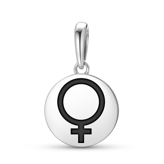 Venus Astrology Symbols Pendant Dangle Charm
