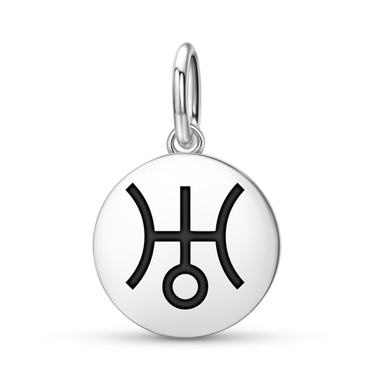 Uranus Astrology Symbols Pendant Dangle Charm