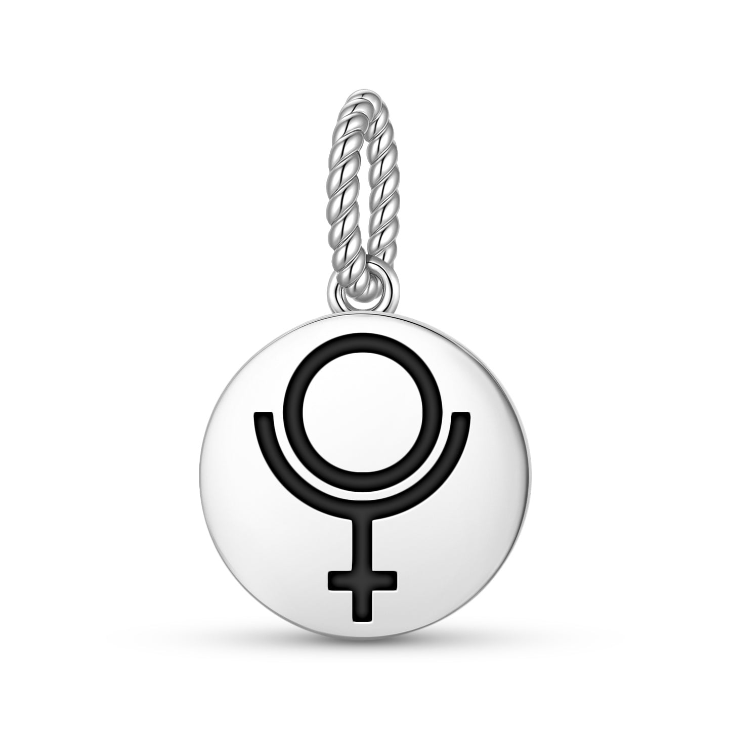 Pluto Astrology Symbols Pendant Dangle Charm