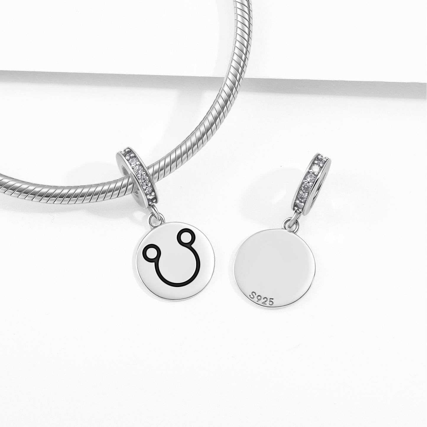 South Node Astrology Symbols Pendant Dangle Charm