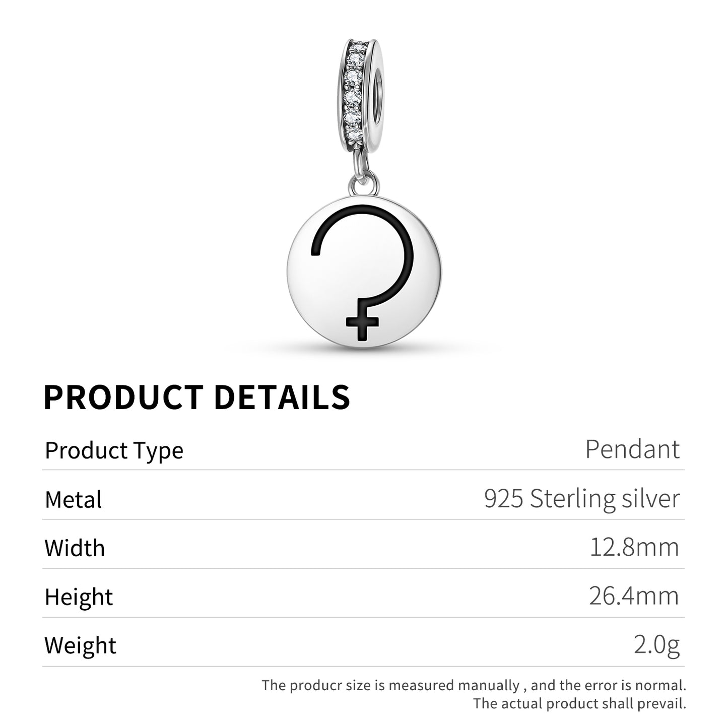 Ceres Astrology Symbols Pendant Dangle Charm