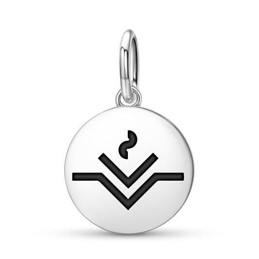 Vesta Astrology Symbols Pendant Dangle Charm