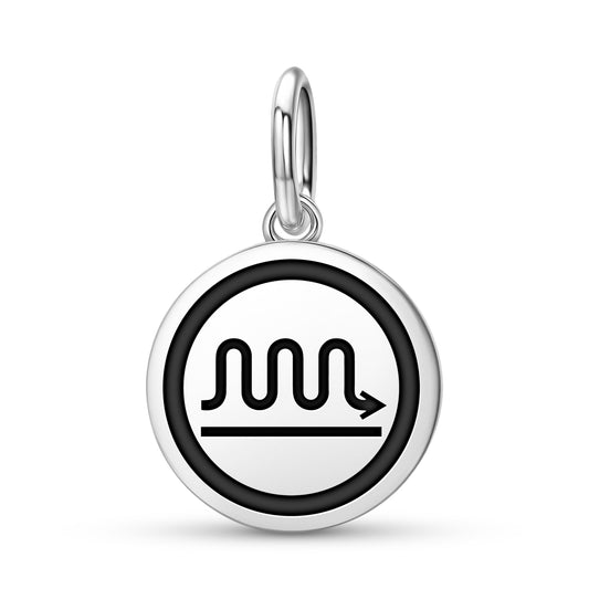 The Chariot Tarot Symbols Pendant Dangle Charm