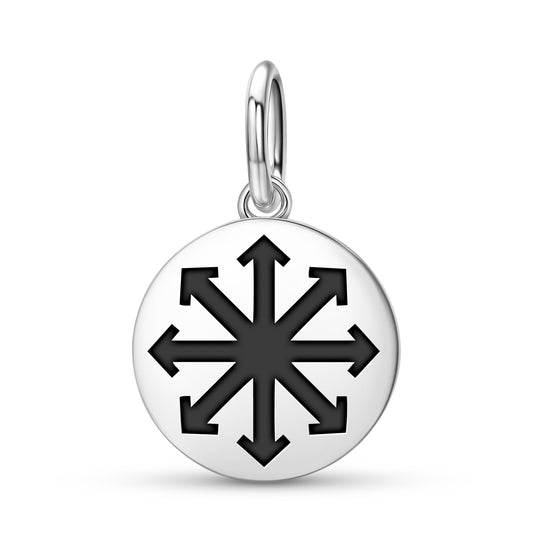 The Strength Tarot Symbols Pendant Dangle Charm