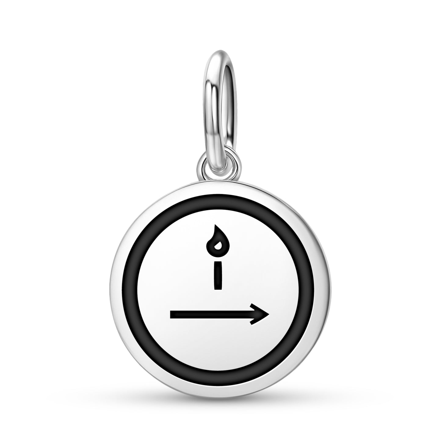 The Hermit Tarot Symbols Pendant Dangle Charm