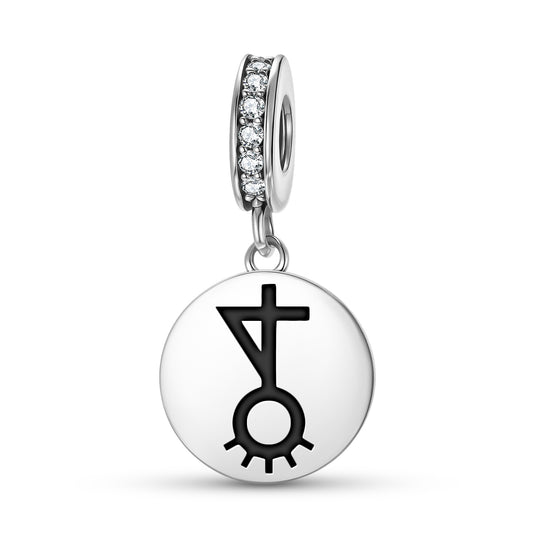 The Hanged Man Tarot Symbols Pendant Dangle Charm