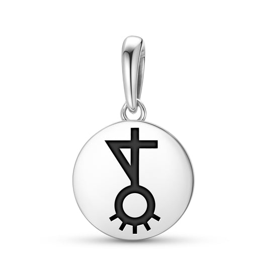The Hanged Man Tarot Symbols Pendant Dangle Charm