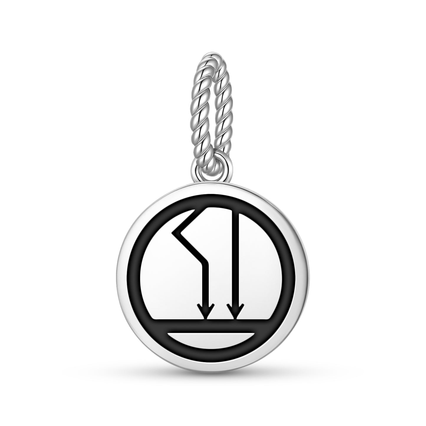The Tower Tarot Symbols Pendant Dangle Charm