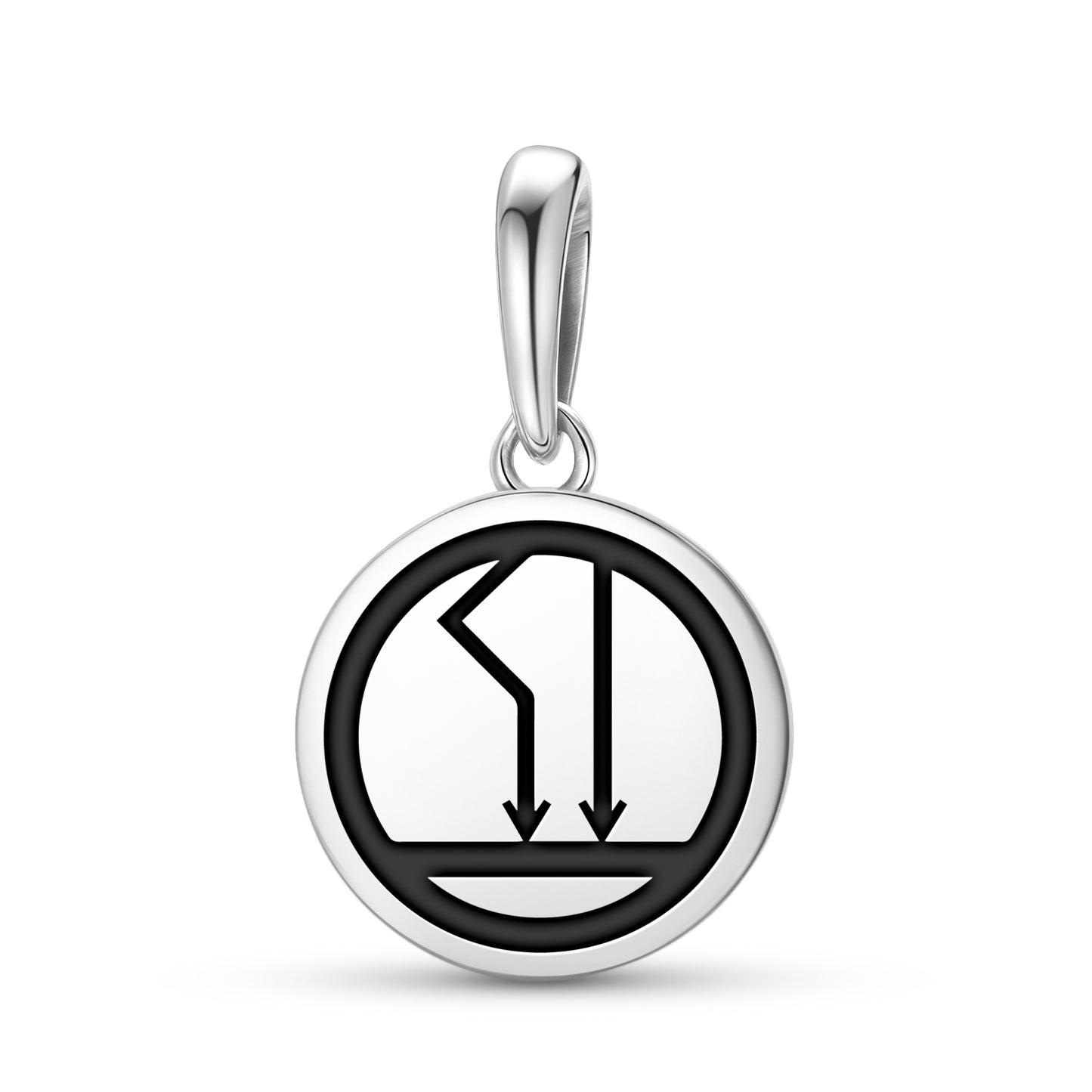 The Tower Tarot Symbols Pendant Dangle Charm