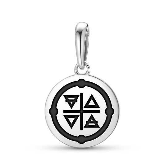 The World Tarot Symbols Pendant Dangle Charm