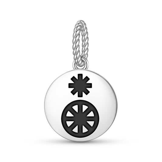 Tyche – Fortuna Greek Mythology Symbols Pendant Dangle Charm