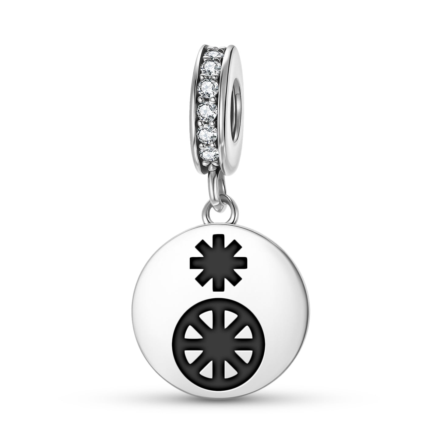 Tyche – Fortuna Greek Mythology Symbols Pendant Dangle Charm