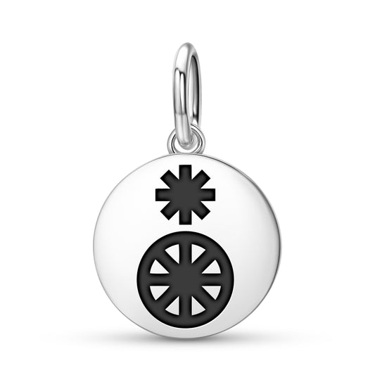 Tyche – Fortuna Greek Mythology Symbols Pendant Dangle Charm