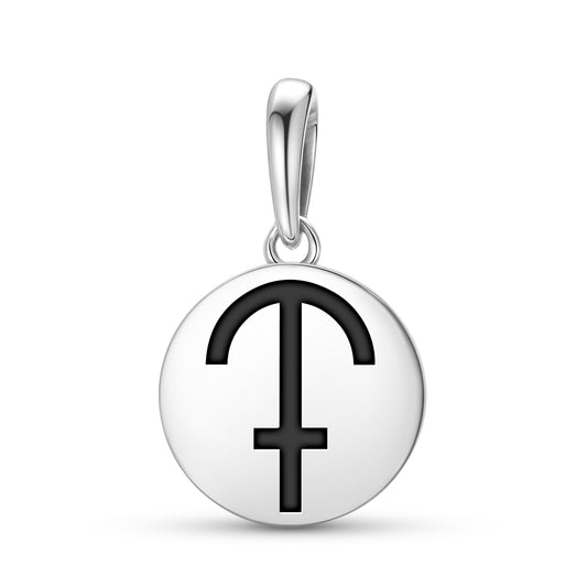 Chronos Greek Mythology Symbols Pendant Dangle Charm