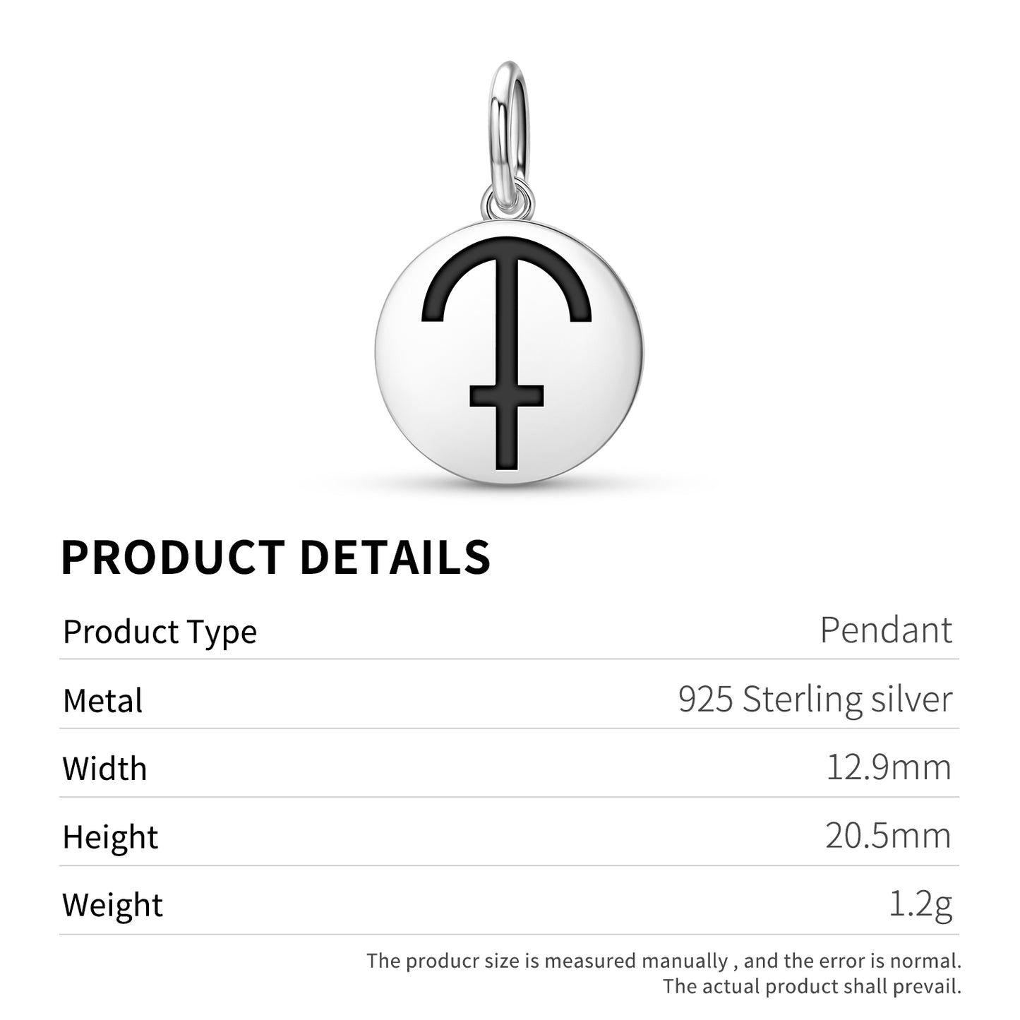 Chronos Greek Mythology Symbols Pendant Dangle Charm