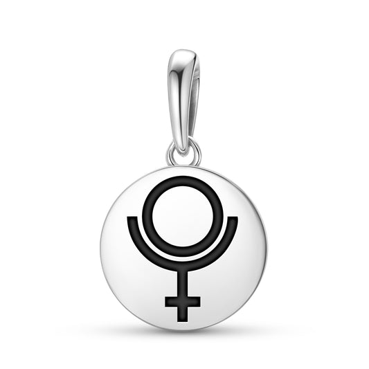 Hades – Pluto Greek Mythology Symbols Pendant Dangle Charm