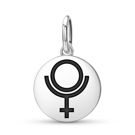 Hades – Pluto Greek Mythology Symbols Pendant Dangle Charm