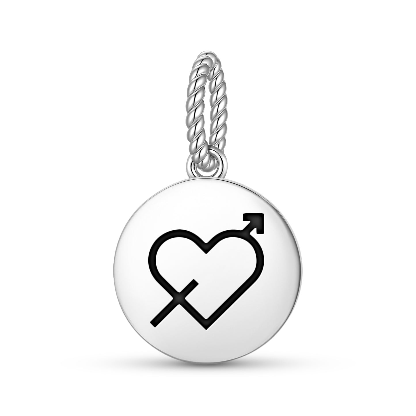 Eros – Cupid Greek Mythology Symbols Pendant Dangle Charm