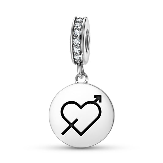 Eros – Cupid Greek Mythology Symbols Pendant Dangle Charm