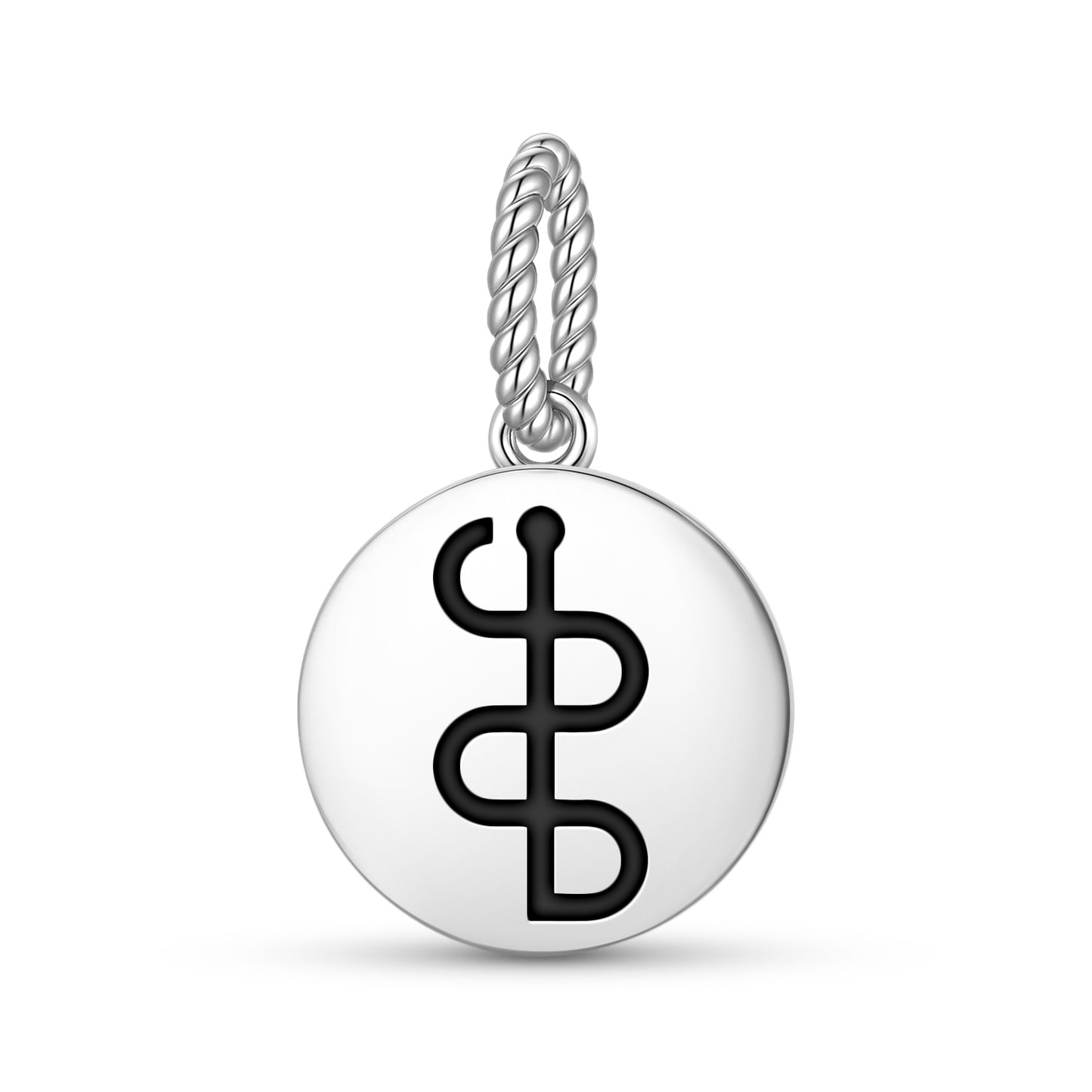 Asclepius – Aesculapius Greek Mythology Symbols Pendant Dangle Charm