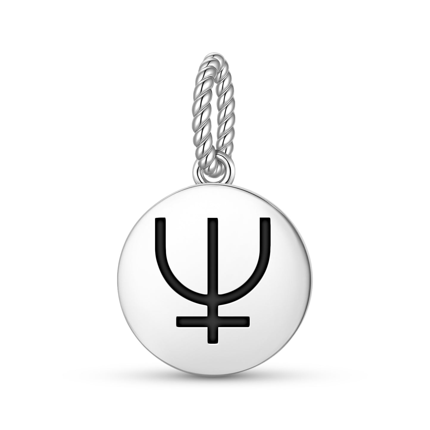Poseidon – Neptune Greek Mythology Symbols Pendant Dangle Charm