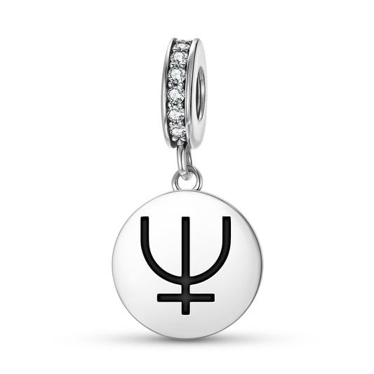 Poseidon – Neptune Greek Mythology Symbols Pendant Dangle Charm
