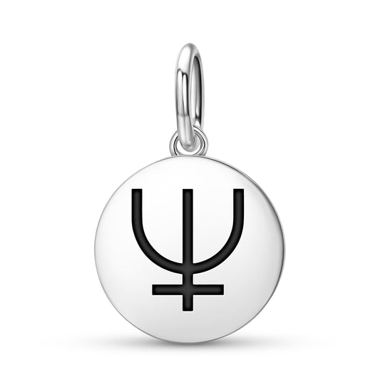 Poseidon – Neptune Greek Mythology Symbols Pendant Dangle Charm
