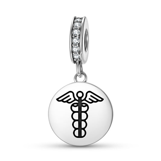 Mercury Greek Mythology Symbols Pendant Dangle Charm