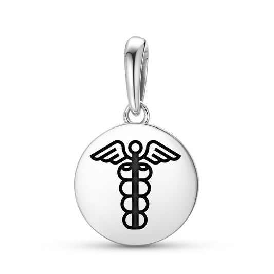 Mercury Greek Mythology Symbols Pendant Dangle Charm