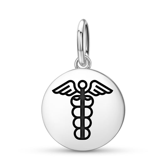 Mercury Greek Mythology Symbols Pendant Dangle Charm