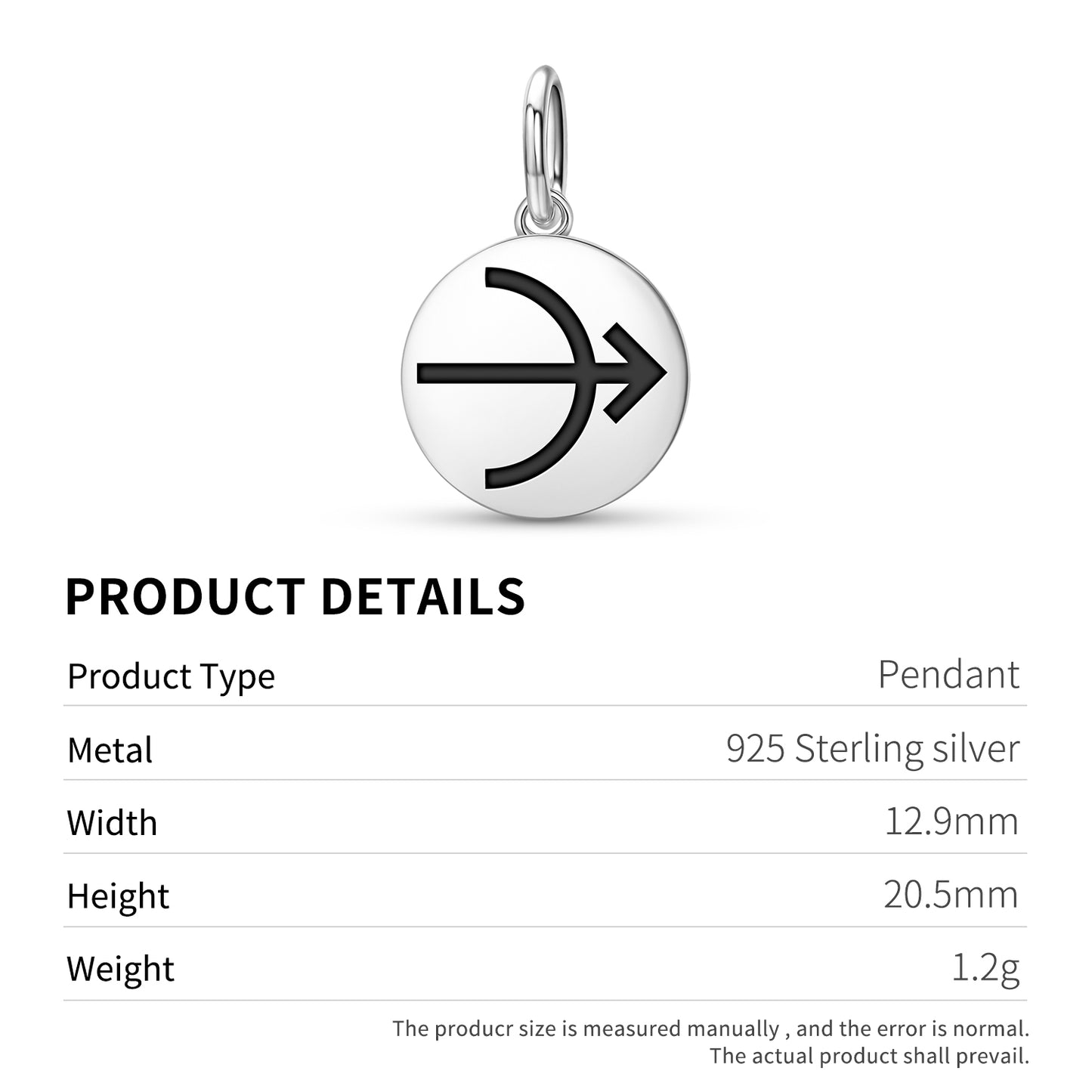 Artemis – Diana Greek Mythology Symbols Pendant Dangle Charm