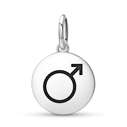 Ares – Mars Greek Mythology Symbols Pendant Dangle Charm