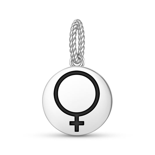 Aphrodite – Venus Greek Mythology Symbols Pendant Dangle Charm