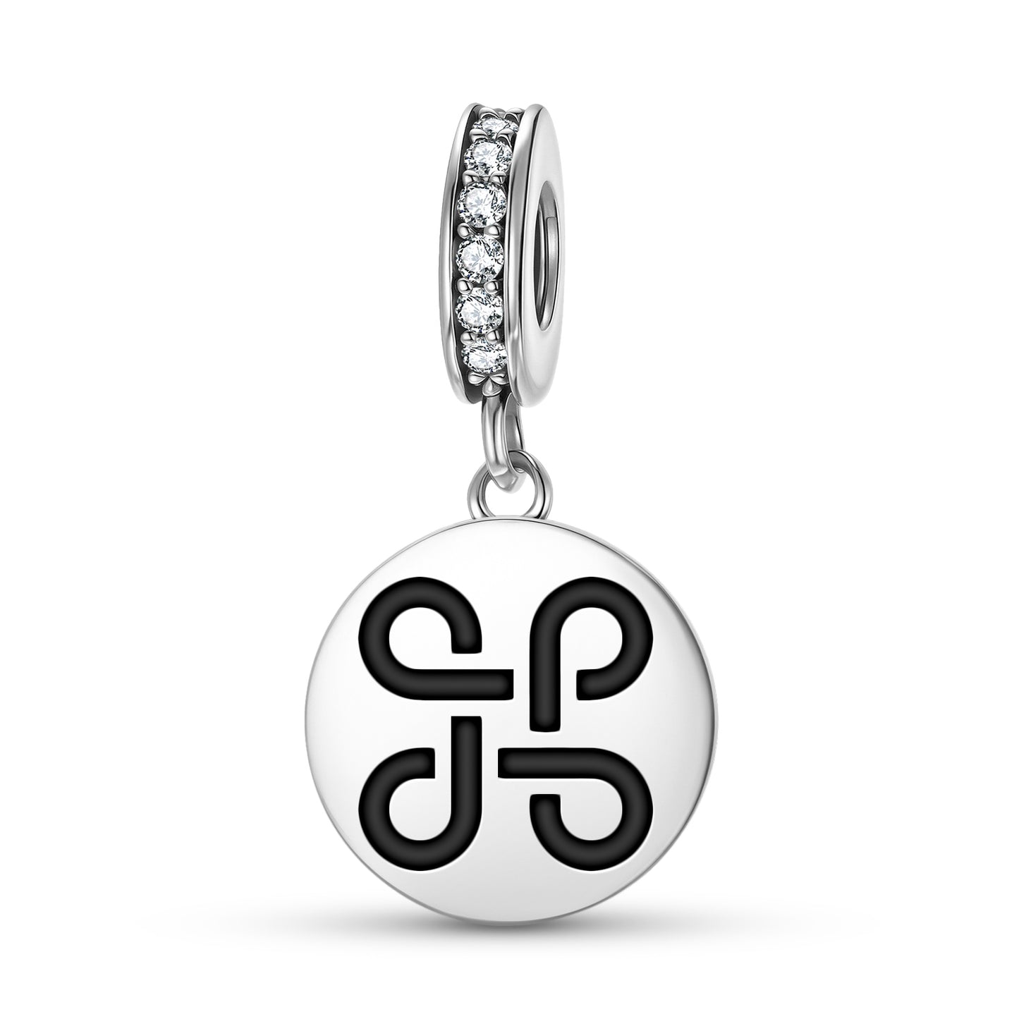 Bowen Knot Celtic Symbols Pendant Dangle Charm
