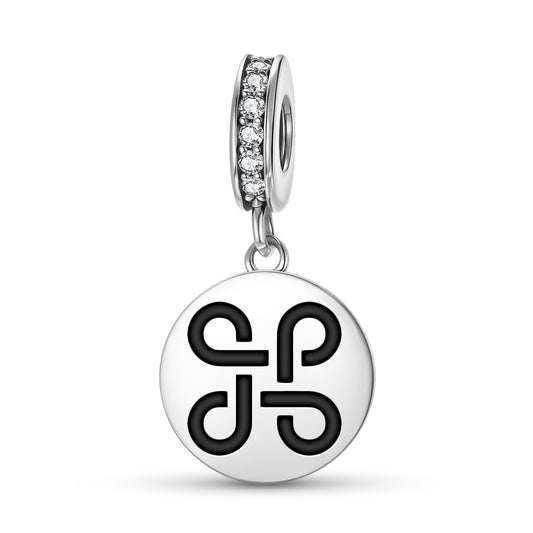 Bowen Knot Celtic Symbols Pendant Dangle Charm