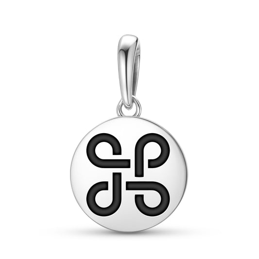 Bowen Knot Celtic Symbols Pendant Dangle Charm