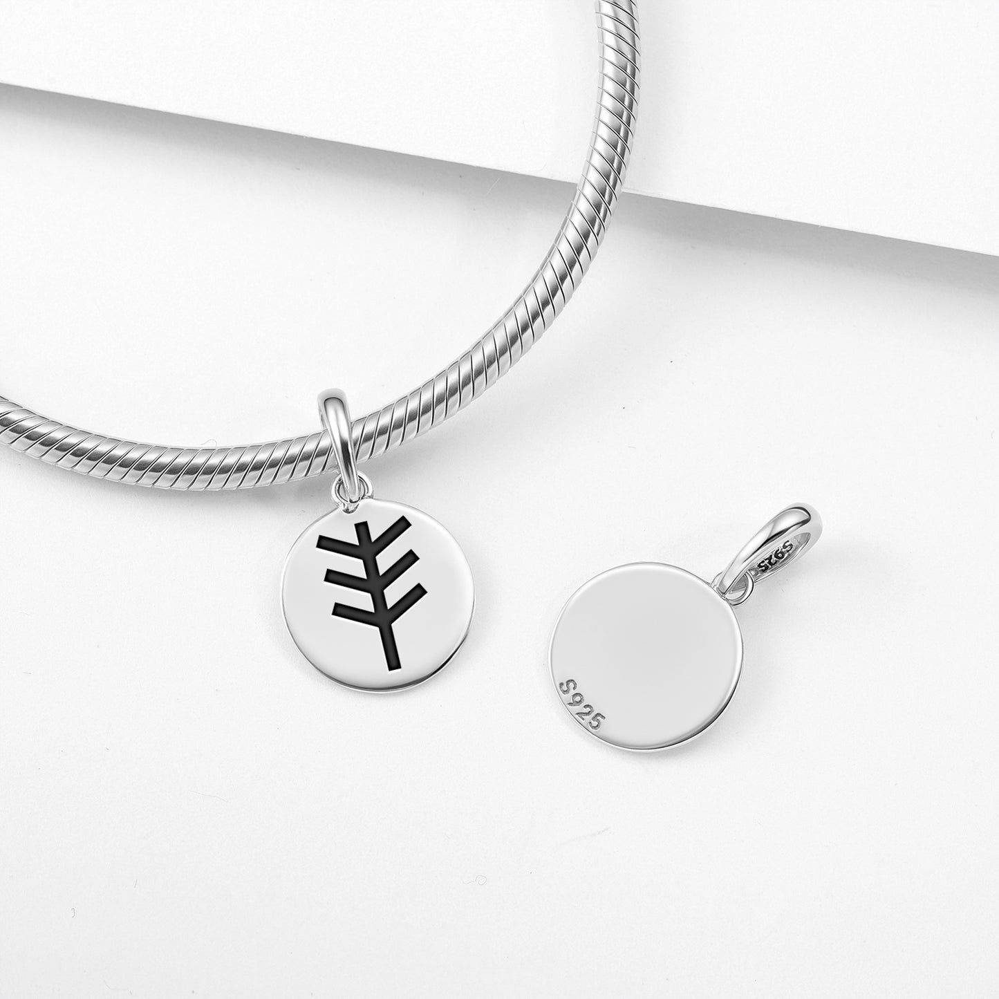 Beltane Celtic Symbols Pendant Dangle Charm