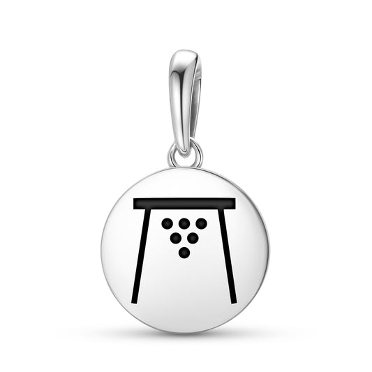 Yule Yuletide Celtic Symbols Pendant Dangle Charm