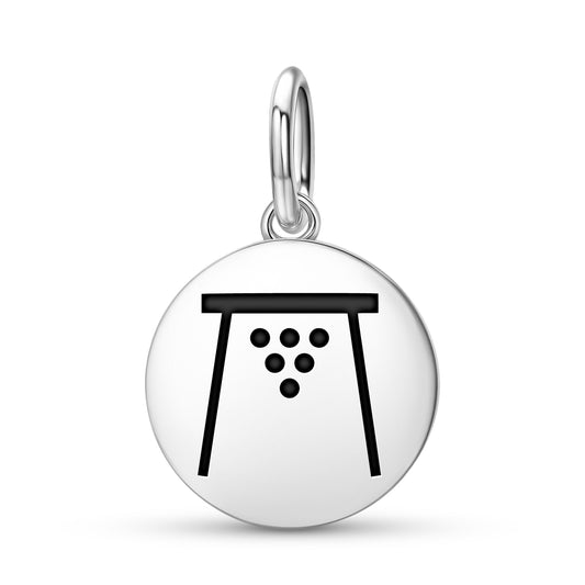 Yule Yuletide Celtic Symbols Pendant Dangle Charm