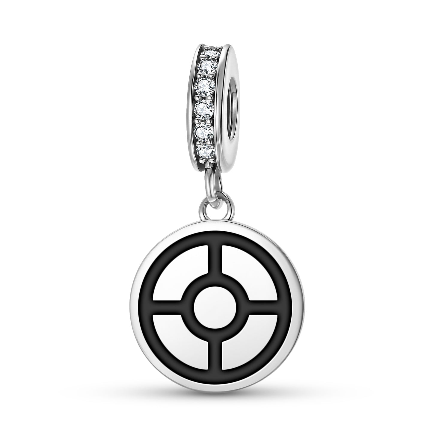 Wheel of Taranis Celtic Symbols Pendant Dangle Charm