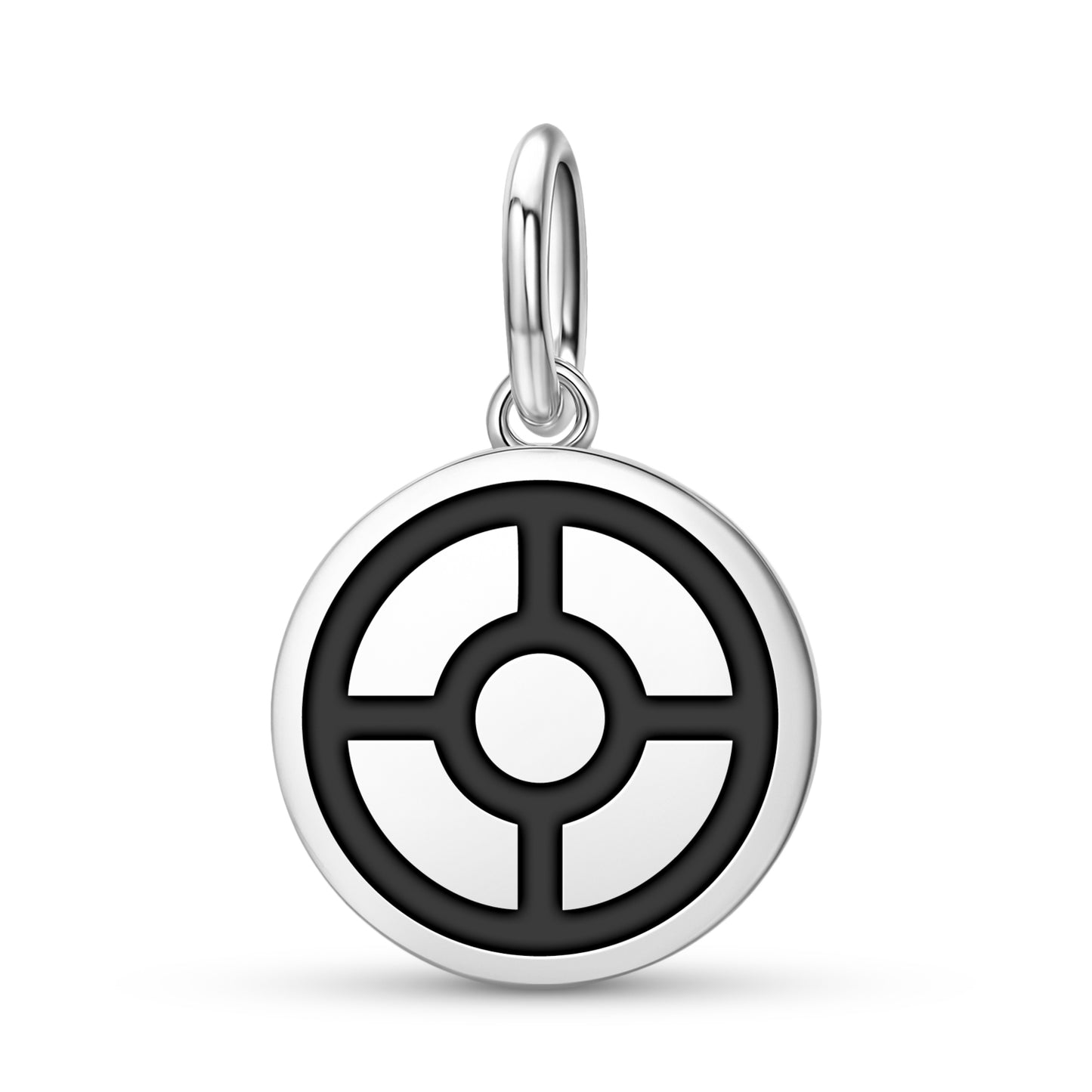 Wheel of Taranis Celtic Symbols Pendant Dangle Charm